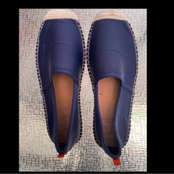 SEA STAR Beachwear Men's Shoes Size 9 Mariner Slip-On Navy Blue - Picture 3 of 9